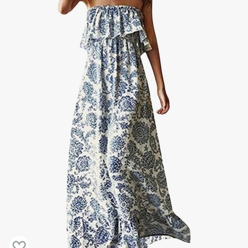 COPY - Strapless maxi dress